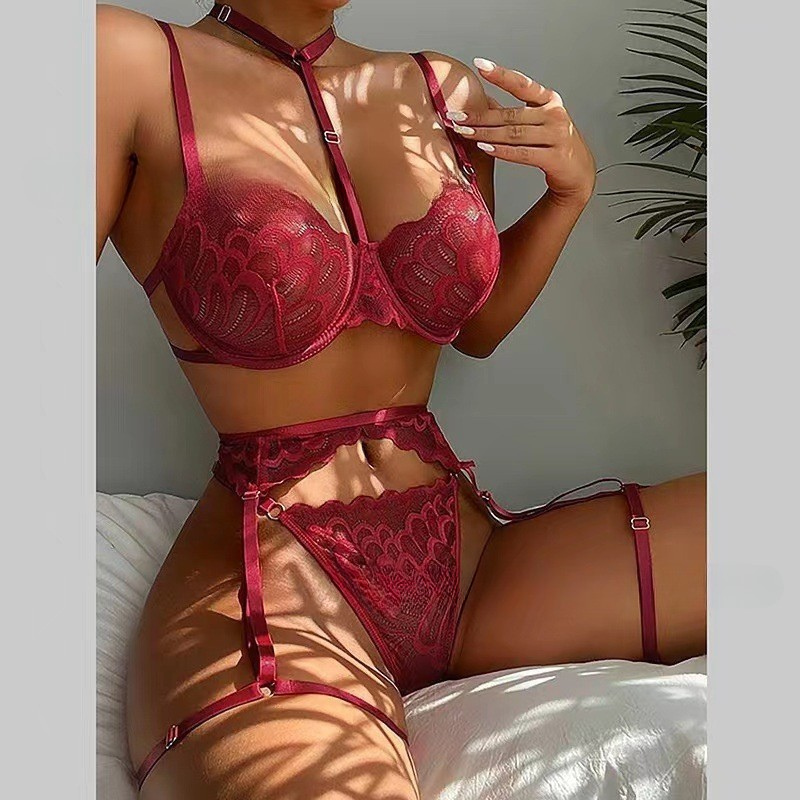 Conjunto de Lingerie Renda Jacatrônica